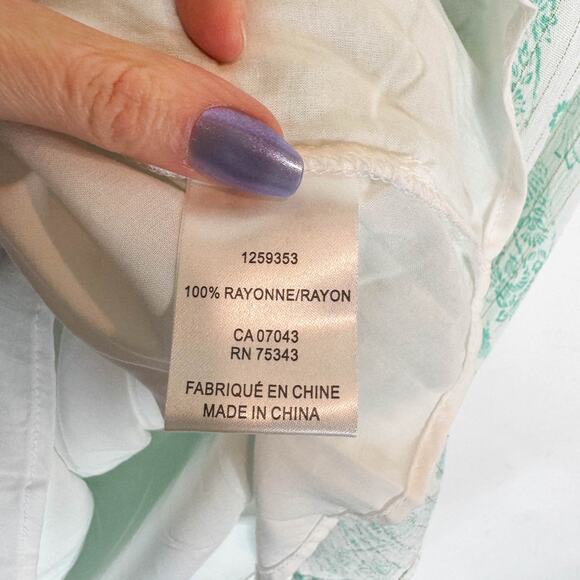 NWT HOUSE OF HARLOW 1960 Mini Dress Ruffle Smocked Waistband long sleeve 3061 - Picture 8 of 11